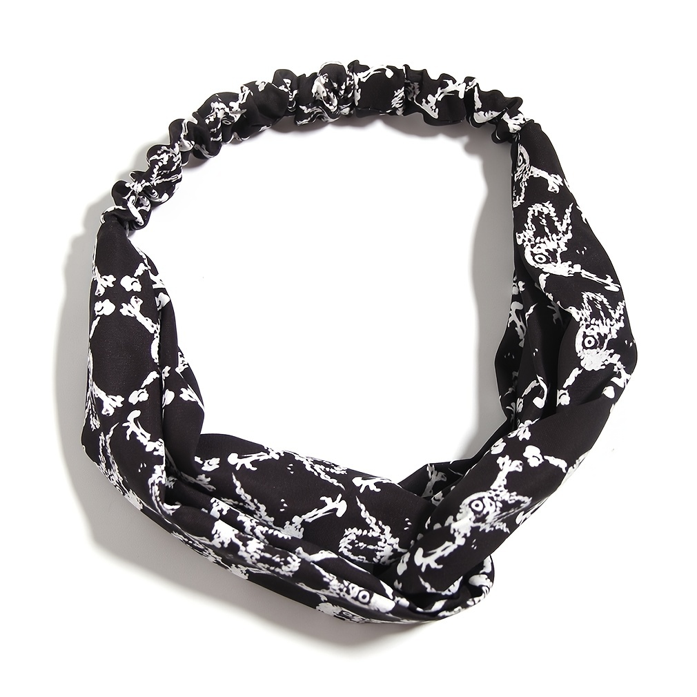 Cartoon Print Halloween Headbands for Party and Daily Use