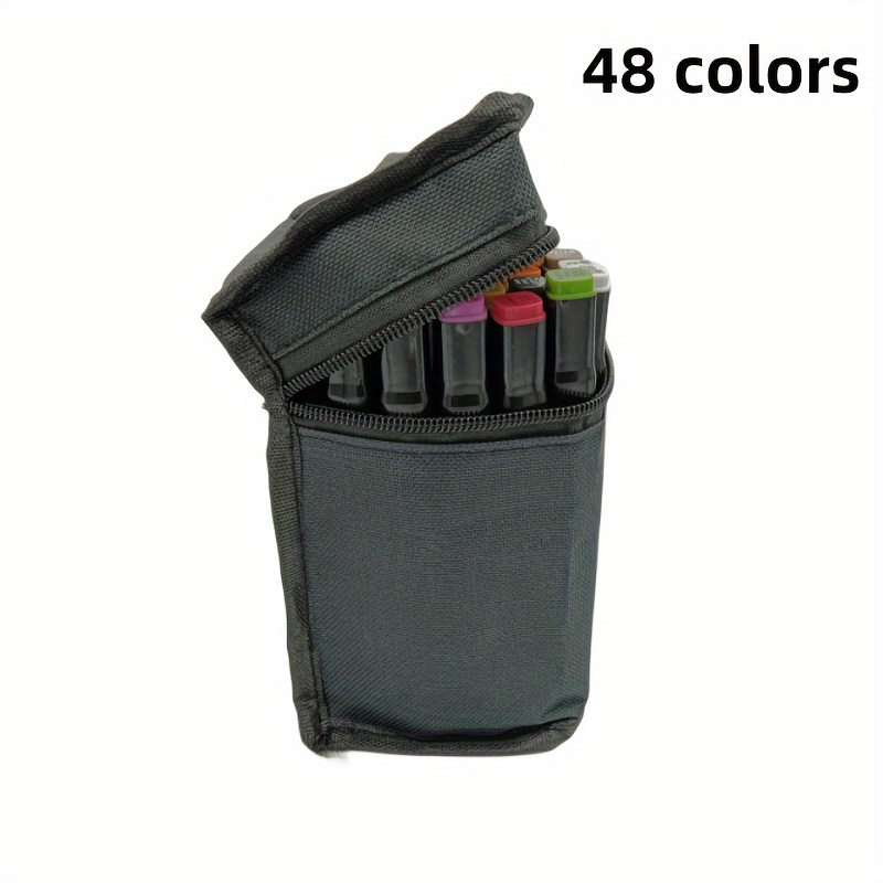 Painting Marker Pen Double Sided Markers 24 Colors Double Sided Markers Pen  Sketch Set Black Pencil Bag Artist Necessary 