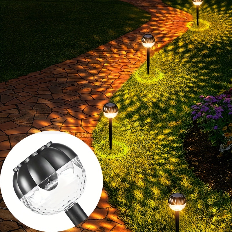 Lot De 2 Lampes Solaires D'extérieur Pour Jardin Éclairage - Temu