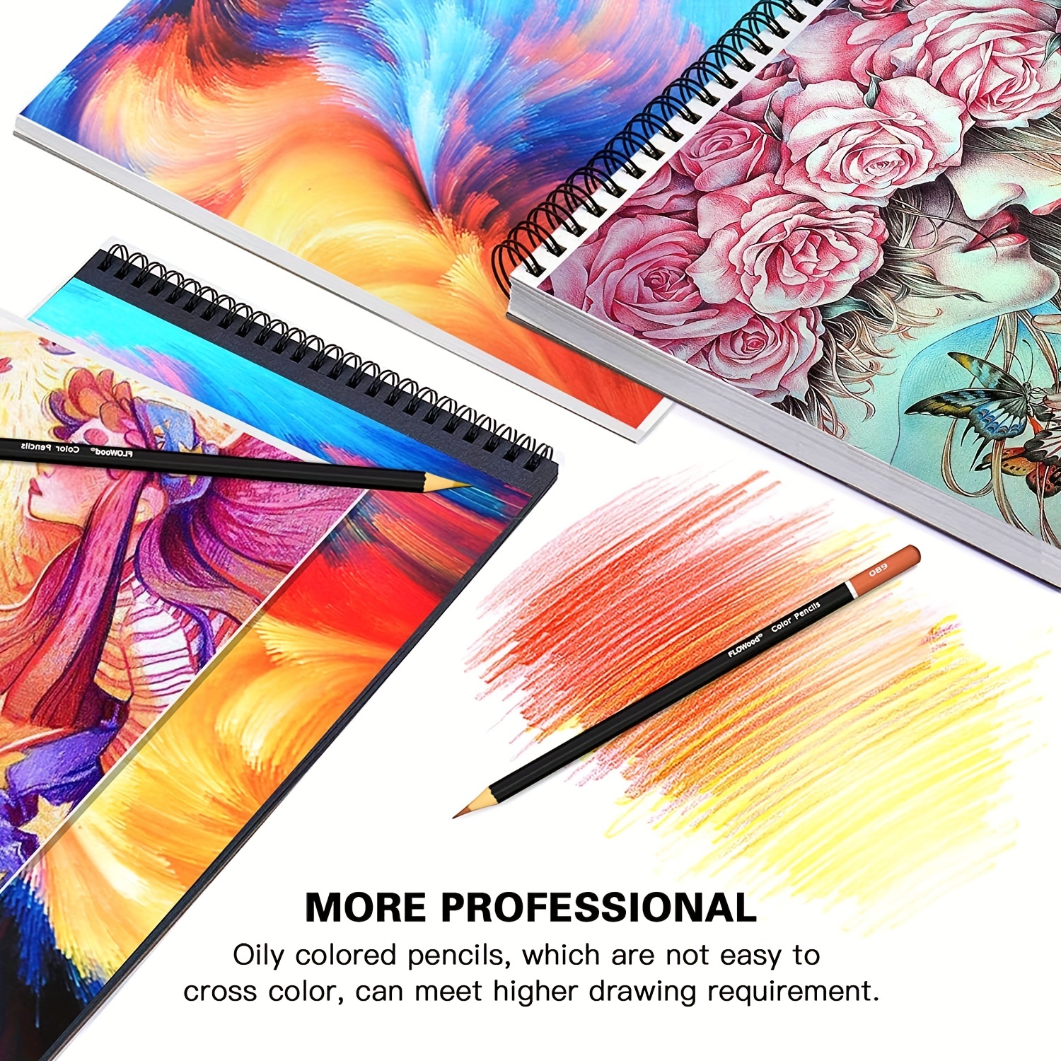 Drawing Sketching Coloring Set include 72professional Soft - Temu