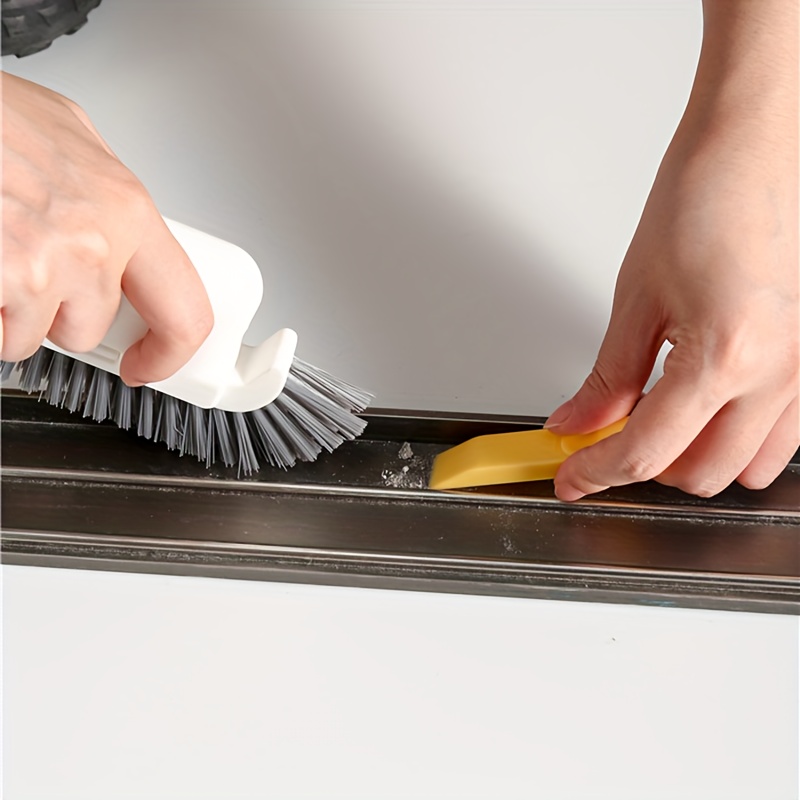 3-in-1 Deep Clean Brush,small Groove Cleaning Brush, Door Track