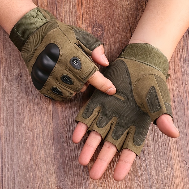 Fingerless Gloves Men - Temu