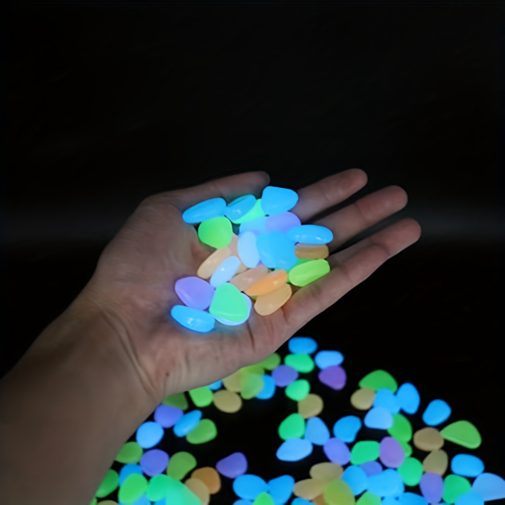 1000pcs Pietra Artificiale Luminosa Nel Buio Giardinaggio Paesaggistica  Acquario Pietra Piccola Fluorescente - Forniture Per Animali Domestici -  Temu Italy