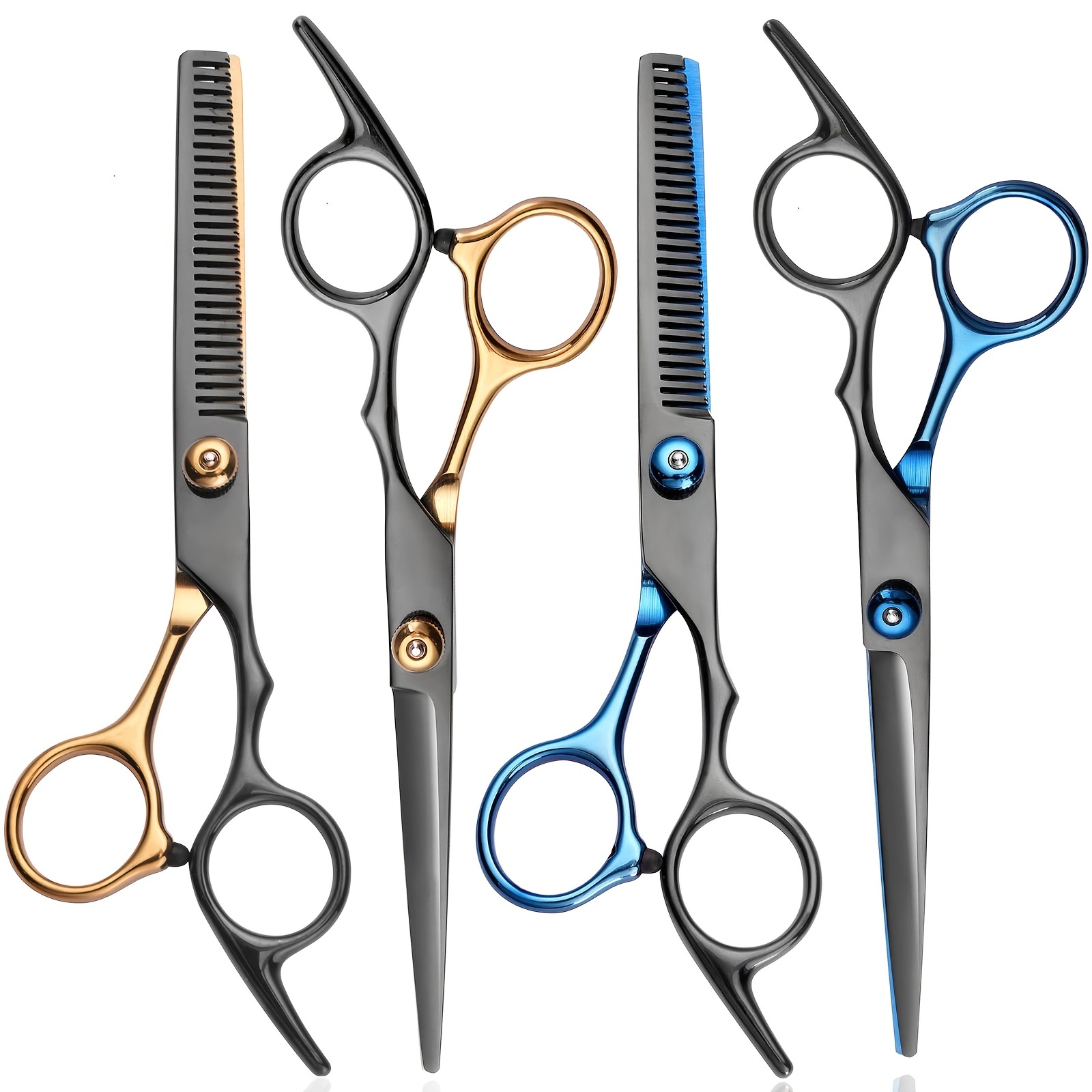 

1pc Professional Barber Scissors, Hair Cutting Scissors, Hair Thinning Shears, Salon Hairdressing Scissors