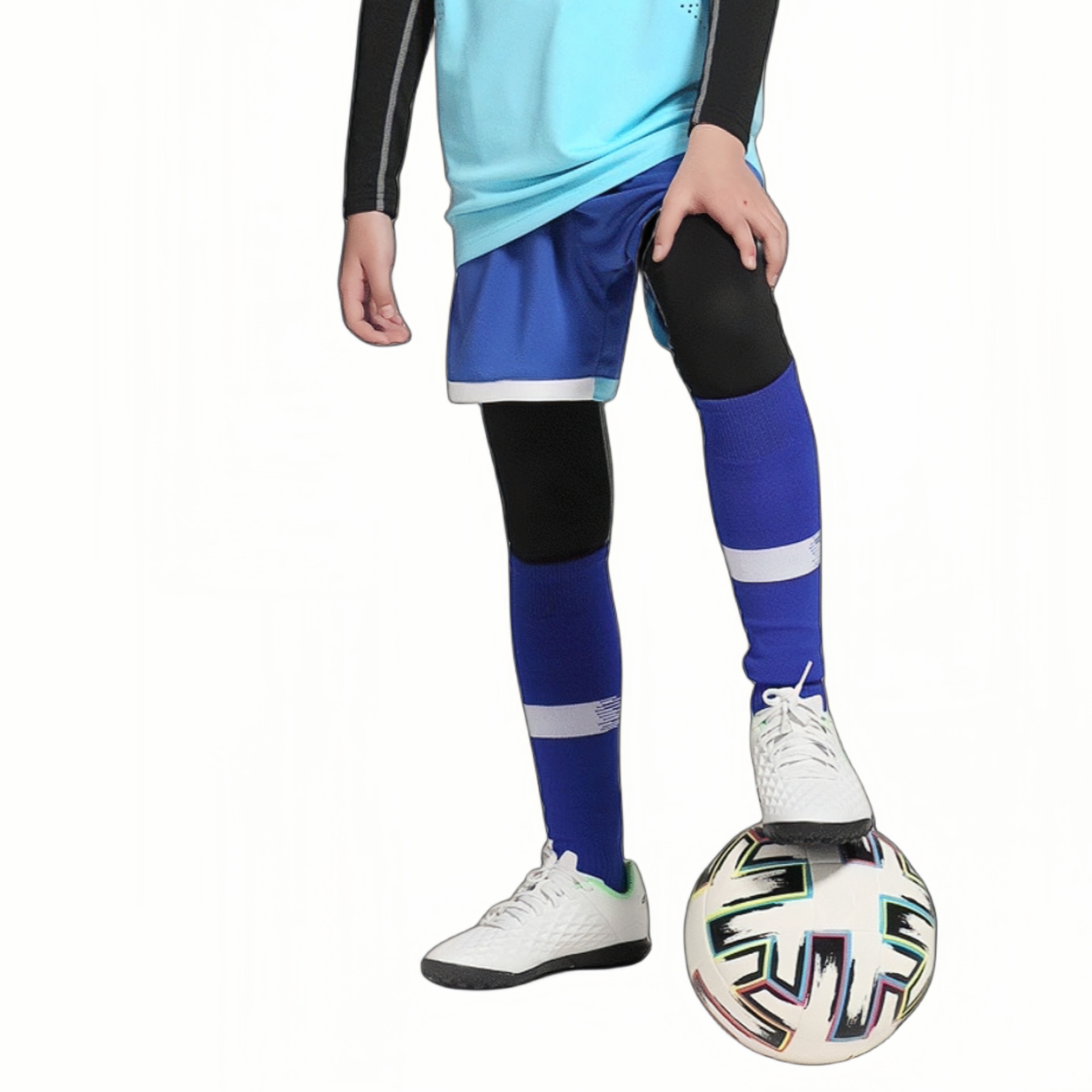Calcetines de fútbol Niños Niños Transpirable Accesorios de entrenamiento  deportivo Niñas Niños Calcetines largos