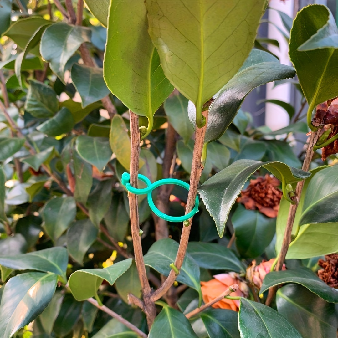10pcs Plant Support Clip For Garden Gardening Green