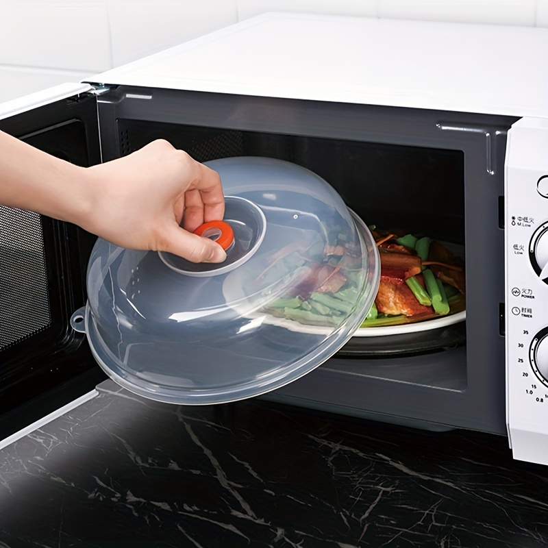 Magnetic Microwave Splatter Cover For Food Reusable Oven - Temu