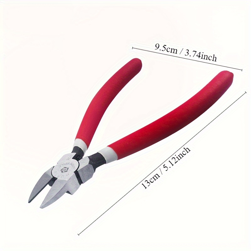 3.5inch Mini Diagonal Cutting Pliers Wire Cable Side Flush Cutter Hand Tool  Part