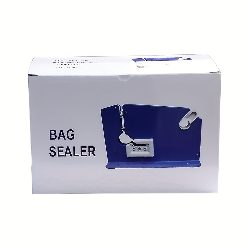 Dispensador de Cinta Sellador Bolsas 12mm de Acero Inoxidable