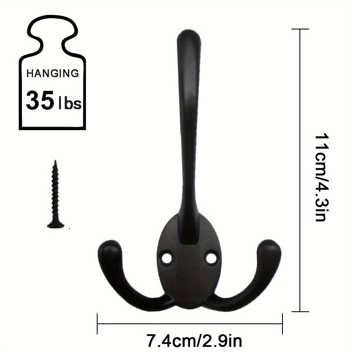 Wall Hooks Hanging Heavy Duty Coat Hooks Wall Coats - Temu United