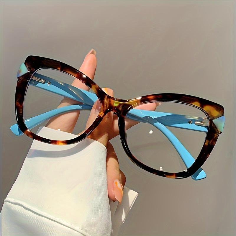 Cat Eye Optical Glasses Women Men Vintage Clear Glasses Eyeglasses Frame  Transparent Lens Spectacle Frame Prescription Unisex