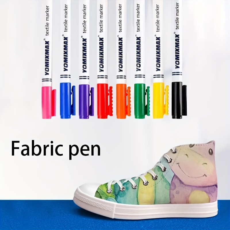 Fabric Markers Permanent for Clothes Sneaker Shoes T Shirt Baby