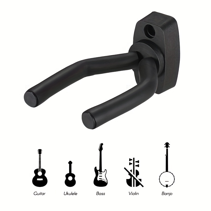 Guitar Holder Wall Mount Stand Parts Accessories Home - Temu Canada