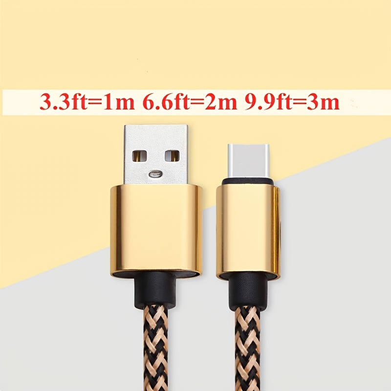 Cable USB C a Micro USB 3.0 y cable USB A a Micro USB 3.0 de 3.3 pies