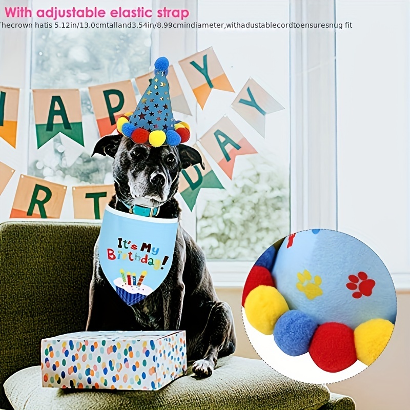 Compleanno Cane, Abito Festa Compleanno, Cappello Compleanno, Sciarpa  Triangolare, Decorazione Compleanno Cane - Forniture Animali Domestici -  Temu Italy