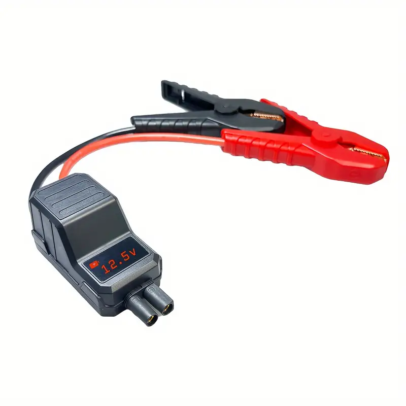 Battery Clip Booster Cables Auto Emergency Car Battery Clip - Temu