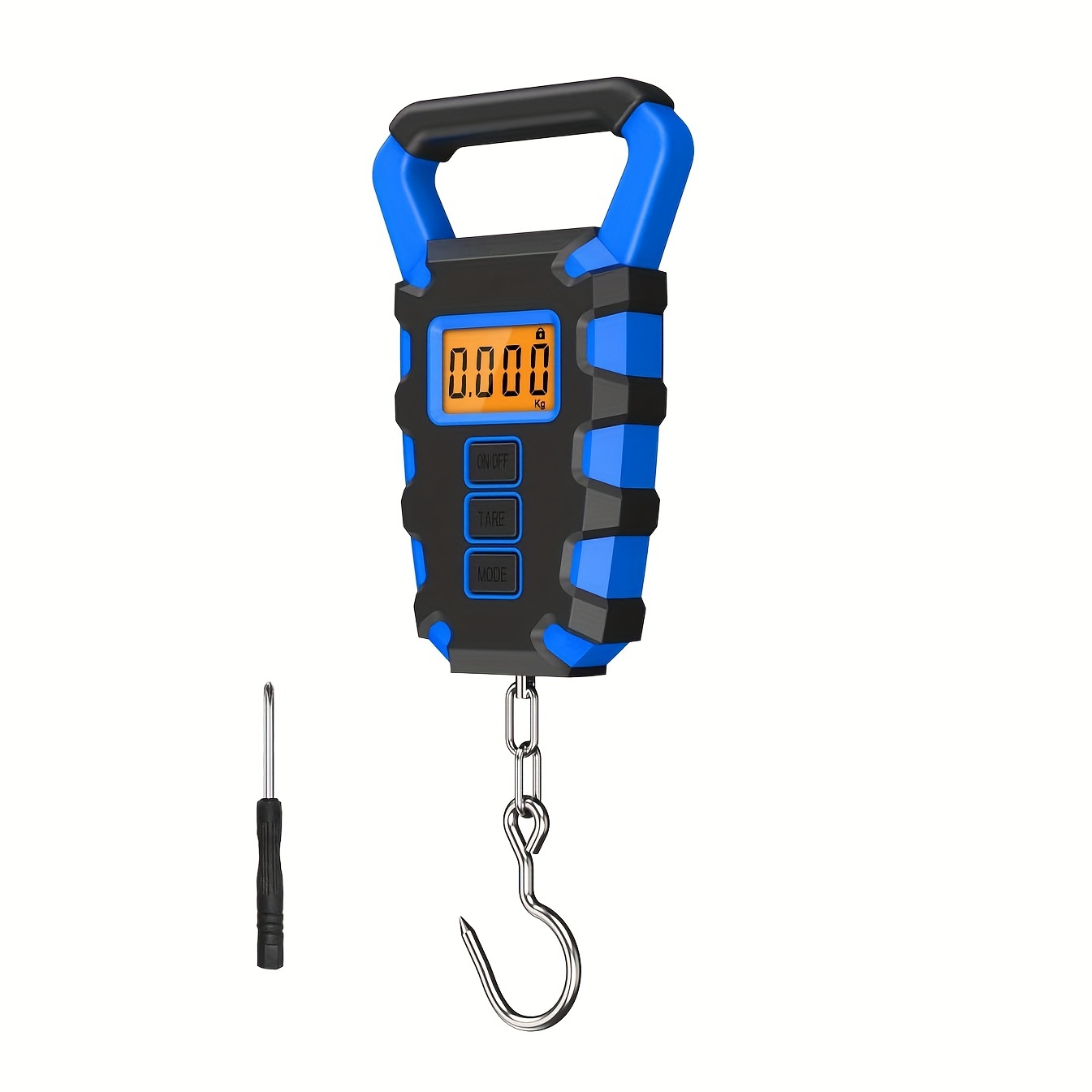 Lcd Digital Hanging Scale With Backlight Perfect For Fishing - Temu