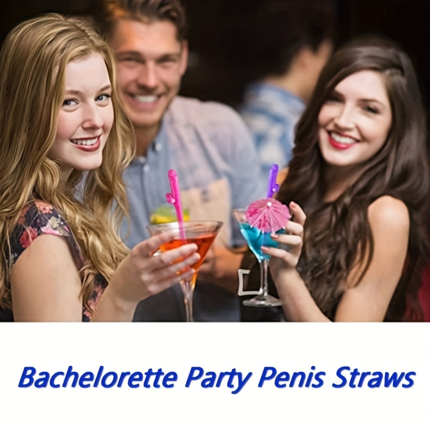 Great Nude Dick Straws Decorative Bar Drink Straws Safe Night Bar