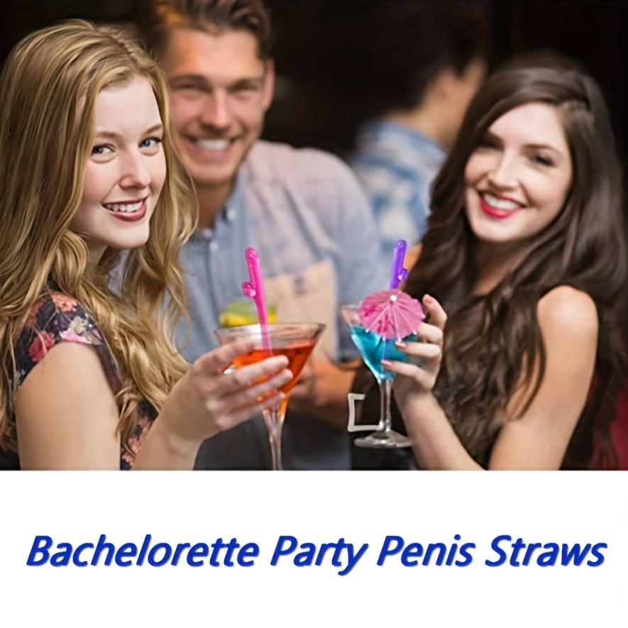 Bachelorette Party Penis Straws – Pop Balloon Bar + Party