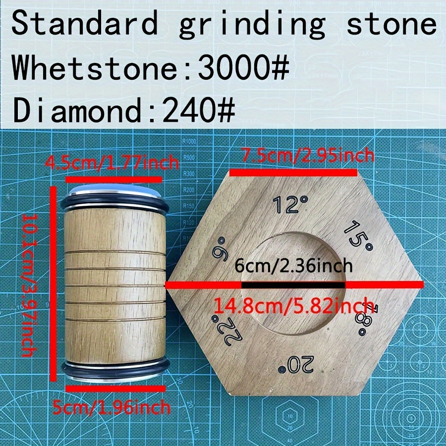 2023 NEW Rolling Knife Sharpener Magnetic Knife Holder Diamond Sharpening  Stone Disc 5 Sharpening Angles Grind Kitchen Tools Hot