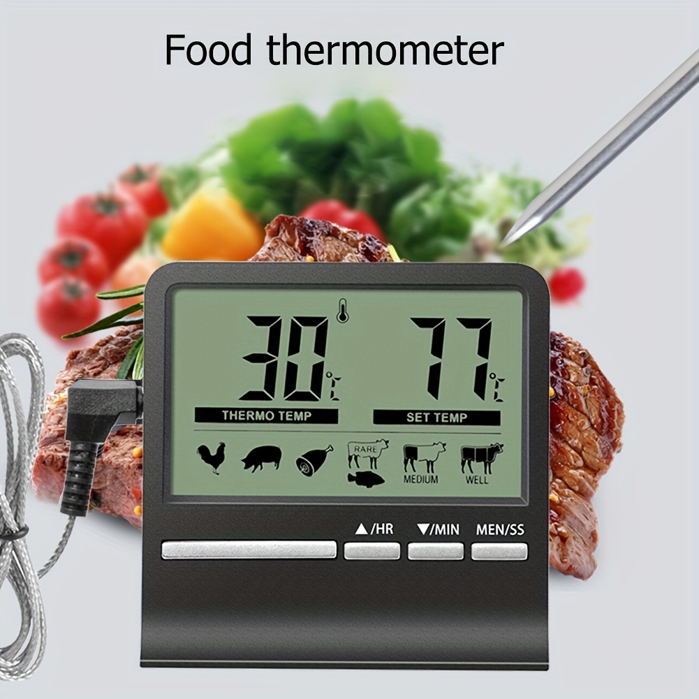 1pcs Household Kitchen Liquid Food Oil and Milk Digital Probe Temperature  Electronic Thermometer for Cooking 