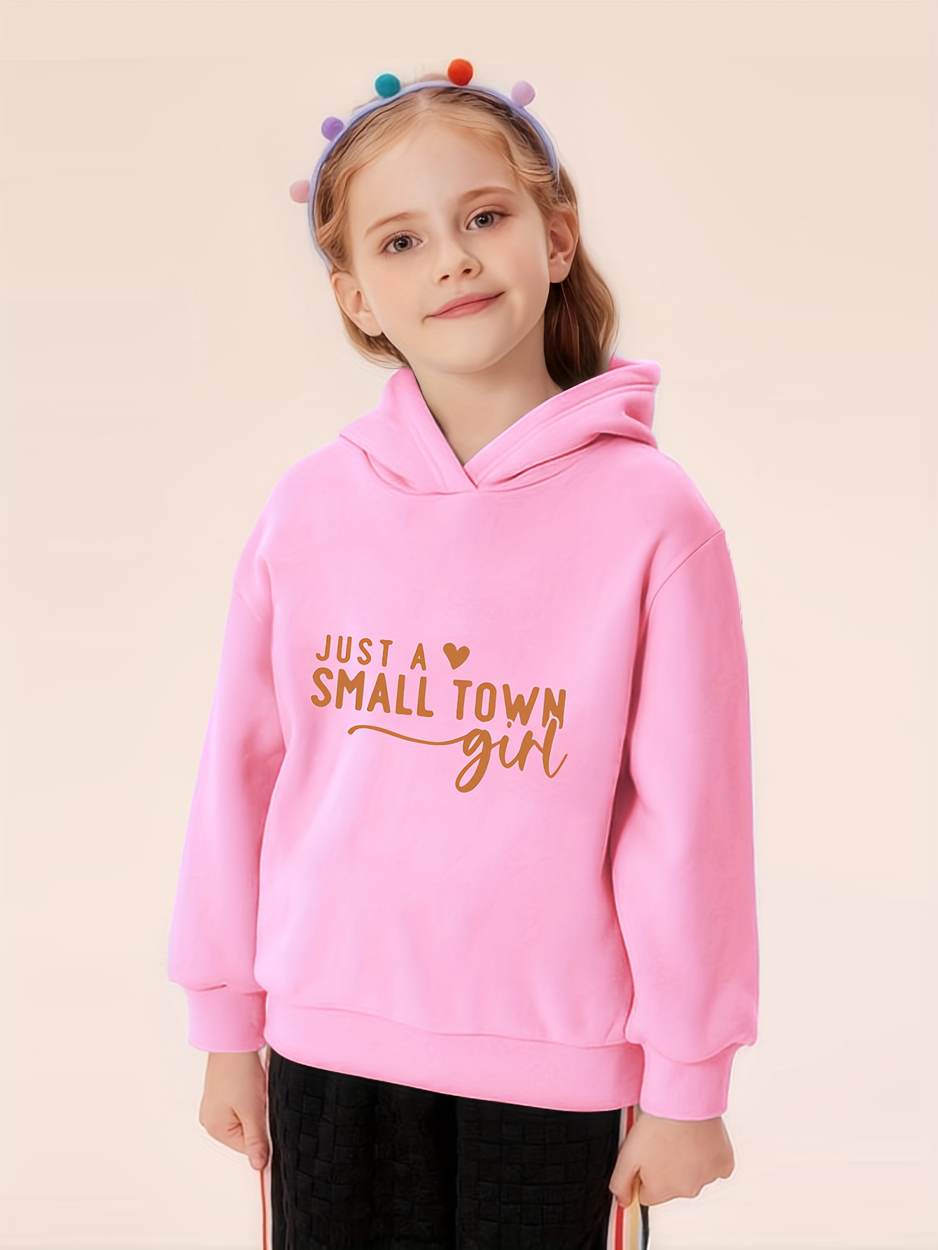 Casual Girlie Hoodie Women's Heart Hoodie Long Sleeve Casual Shirt