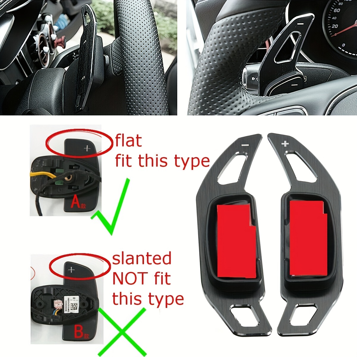 A Type Steering Wheel Shift Paddle Extension Fit Mercedes - Temu