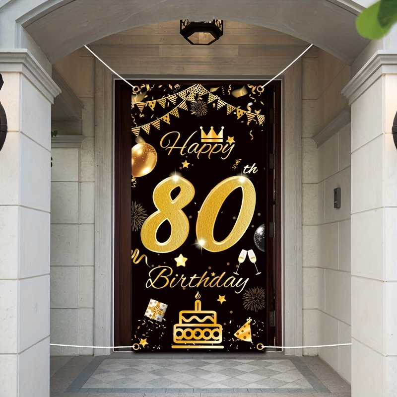 Carta Compleanno 80 Anni Regali Super Carini 80° Compleanno - Temu
