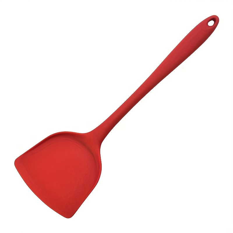Heat Resistant Silicone Spatula For Food Frying And Mixing - Non