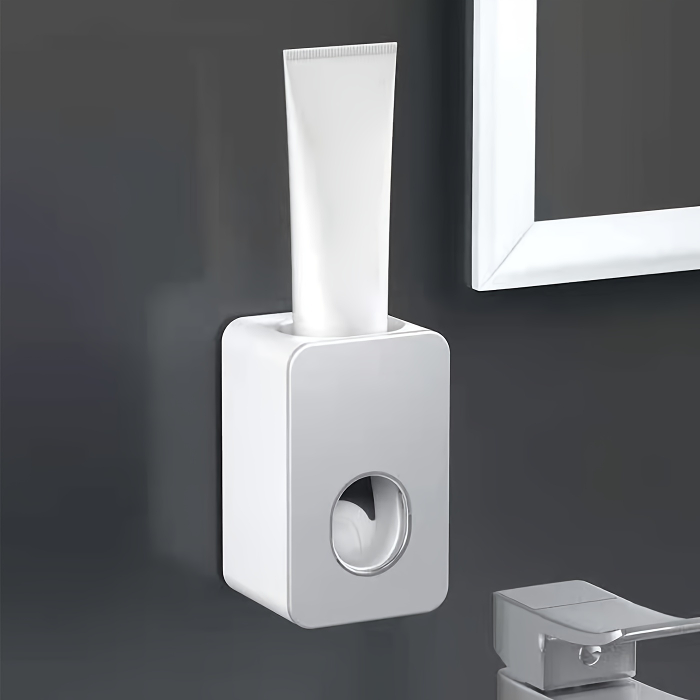 1pc 23 2in 16 9in 15 3in Automatic Squeeze Toothpaste Device No Punching Simple Household Toothpaste Dispenser