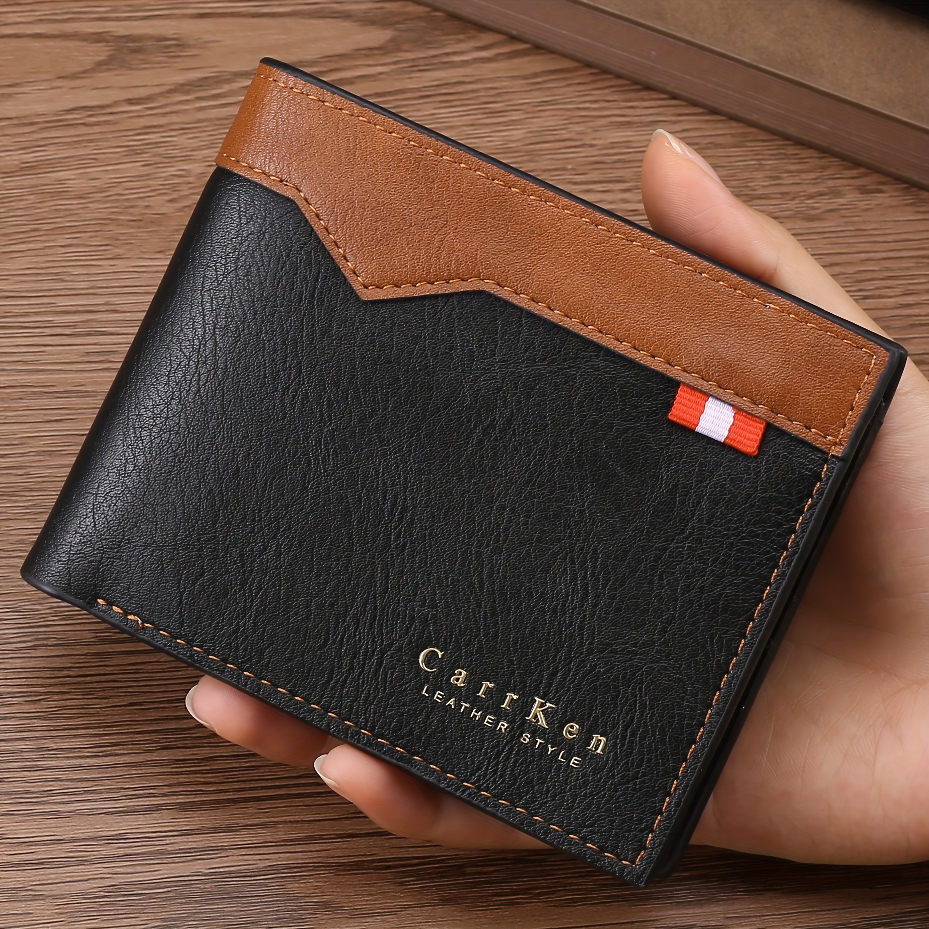 With box】 for Men New Folding Wallet classic Temperament y Fashion Birthday  Gift M63801 Size:10.5x8cm