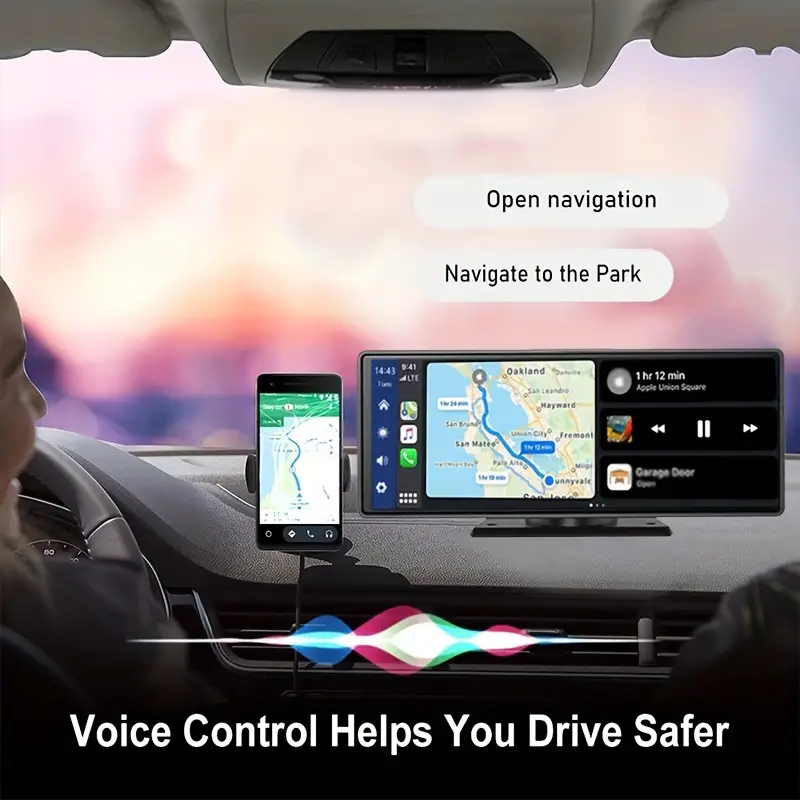 Das Neue 23,62 Cm Große Kabellose Carplay Android Auto Touch Mit  Voraufgezeichnetem Objektiv, Display, Mirror Link, Umkehrbild, Auto-Audio