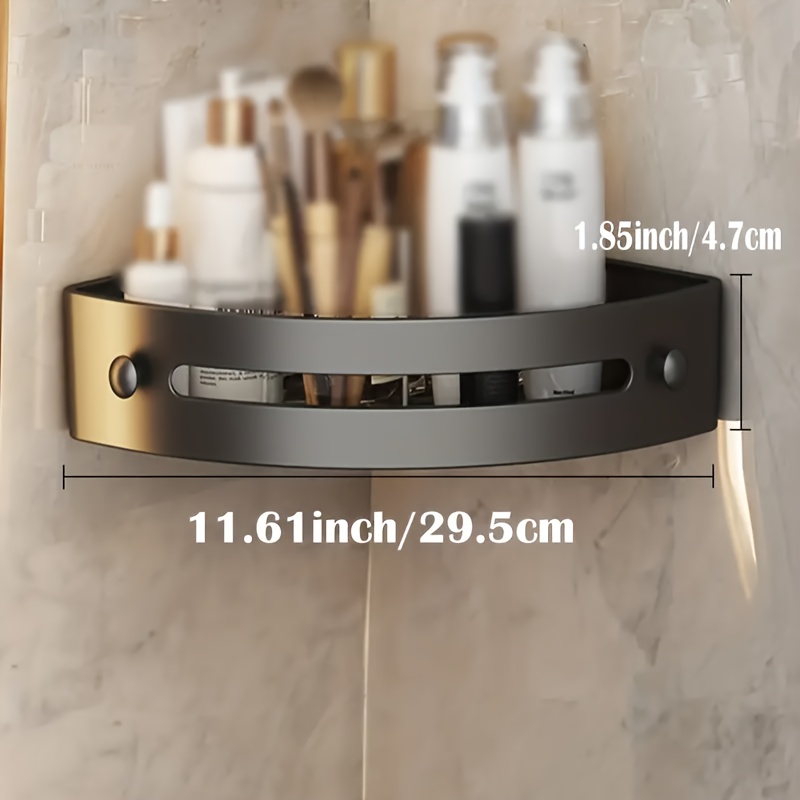 Bathroom shelving Suction wall type non-punching plastic storage