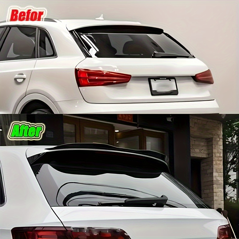 Universal Car Spoiler Wings For Mostly Hatchback SUV Vehicles Rear Roof  Trunk Ducktail Lip Wing Styling Accessories Parts 99CM
