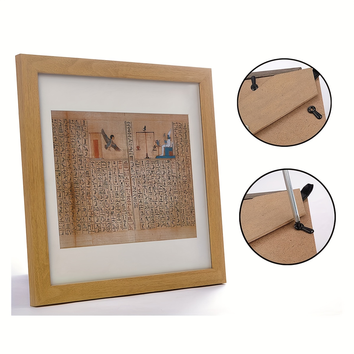 80 Pcs Picture Frame Turn Button Fasteners BOYIDEW 40Pcs Photo Frame  Hardware Backing Clips 40Pcs Screws Picture Frame Tabs for Craft, Hanging