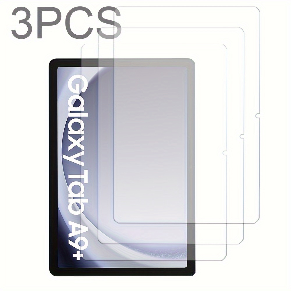 

3pcs Tempered Glass Screen Protector For Samsung Galaxy Tab A9+/a9 Plus 11'' Sm-x210 Sm-x215 Sm-x216 2023 Protective Tablet Film Hd Antiscratch