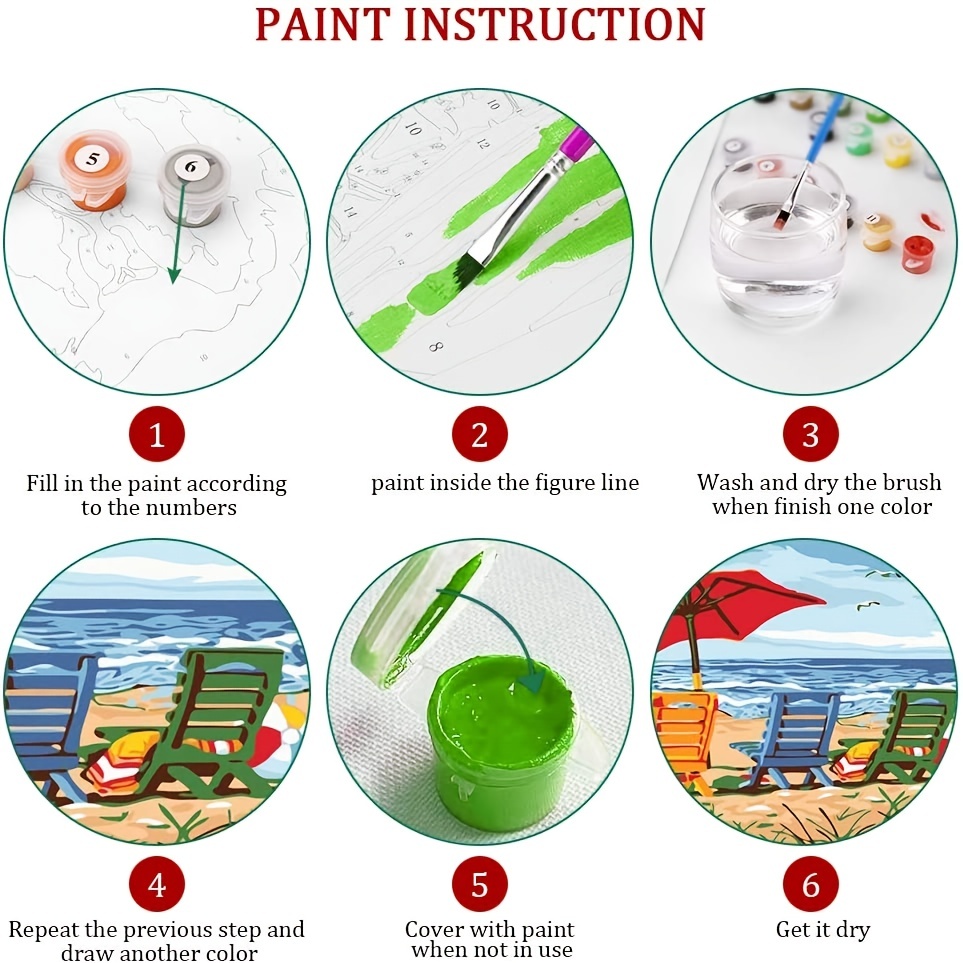 1pc DIY Acrylic Paint By Numbers Kit For Adults, Rolled Canvas-No Crease,  Painting By Numbers For Adults , Hobbies And Crafts For Adults, DIY Acrylic