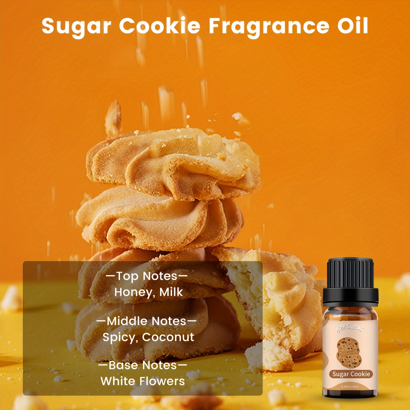 Christmas Food Scent Oil Sugar Cookie Fragrance Oil Cupcake - Temu