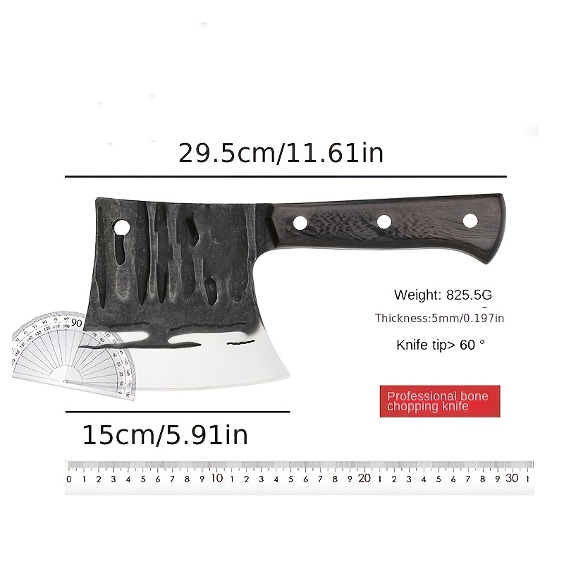 Heavy duty Longquan Bone chopping Axe Perfect For Commercial - Temu