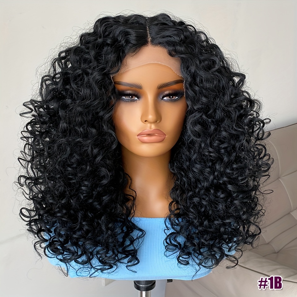 Wavy synthetic outlet lace front wigs