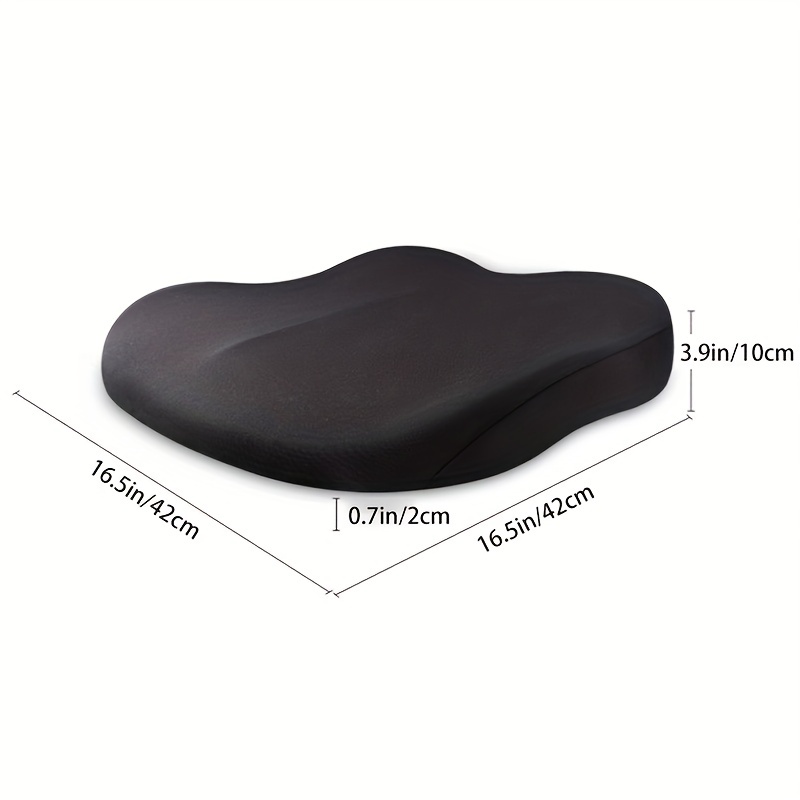 Car Booster Seat Cushion Memory Foam Height Seat Protector Cover