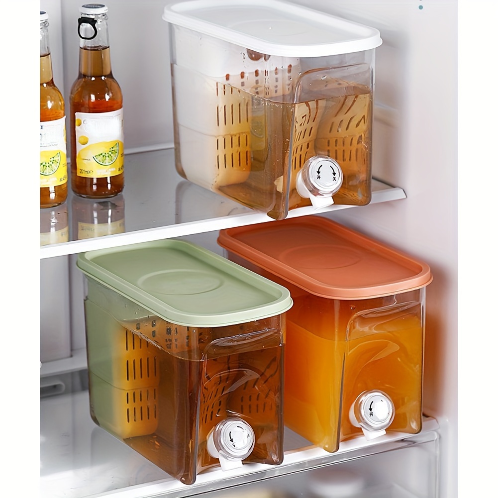 1-teiliger Kaltkessel Mit Wasserhahn Im Kühlschrank