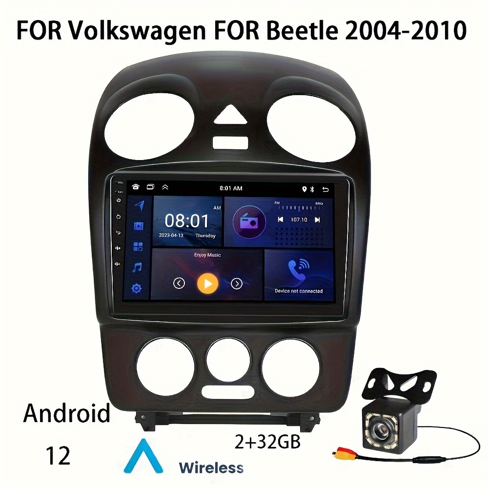 For Volkswagen POLO 2004 2011 Car Radio Stereo GPS Navigator 6GB Ram 128GB  Rom Autoradio 2Din