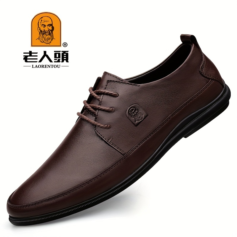 Mens Casual Derby Shoes Outdoor Lightweight Dress Shoes Business Office  Walking Sneakers Mens Footwear - Men's Shoes - Temu