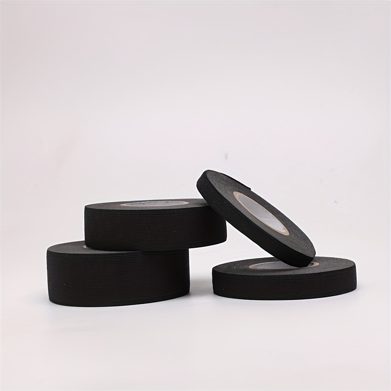 Black Heat Resistant Flannelette Adhesive Cloth Fabric Tape - Temu