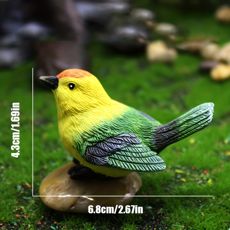 Home Decor Resin Simulation Bird Handicraft Decoration Garden