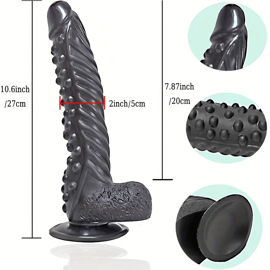 1pc realistic 10 6inch g spot massage anal with suction cup for hands flexible animal adult toy for prostate stimulation male female 2