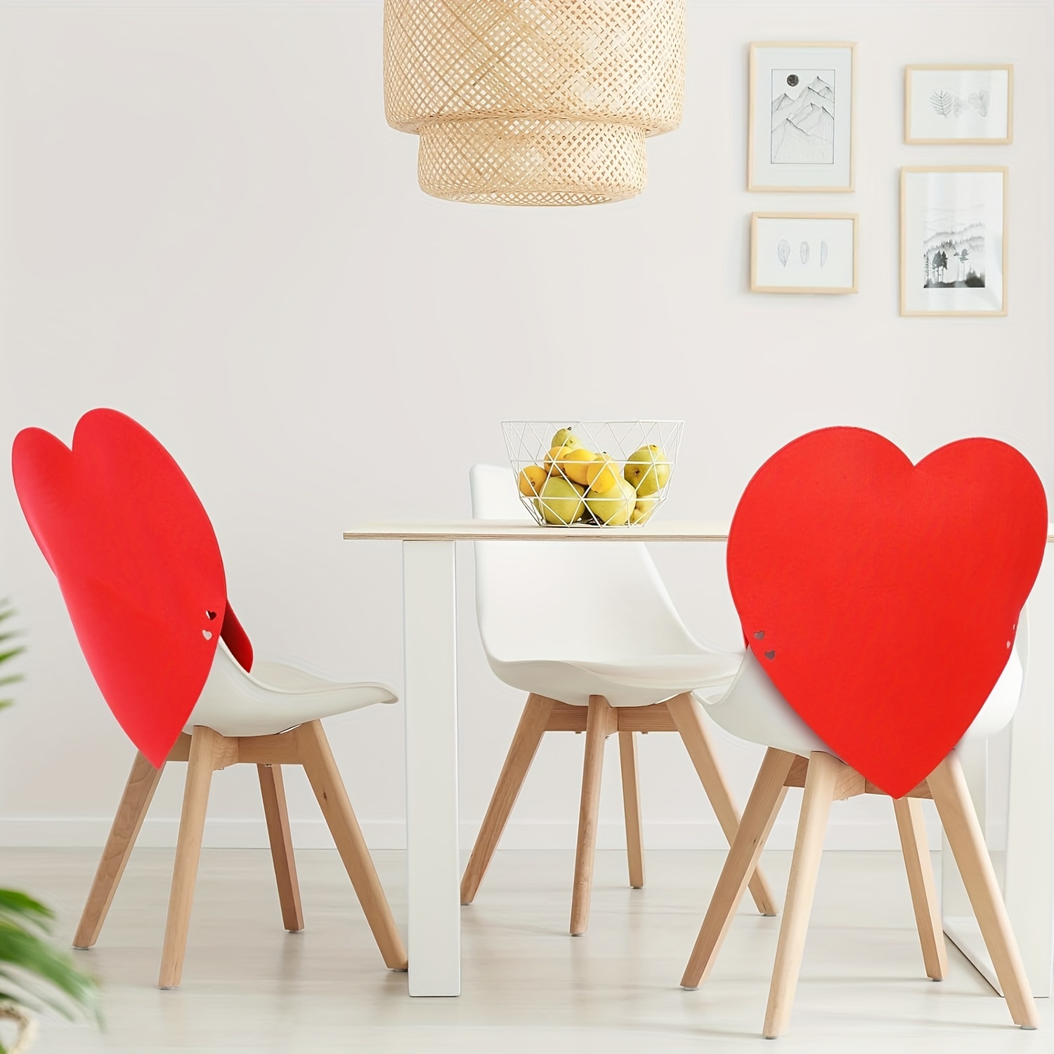 Heart discount shaped chair