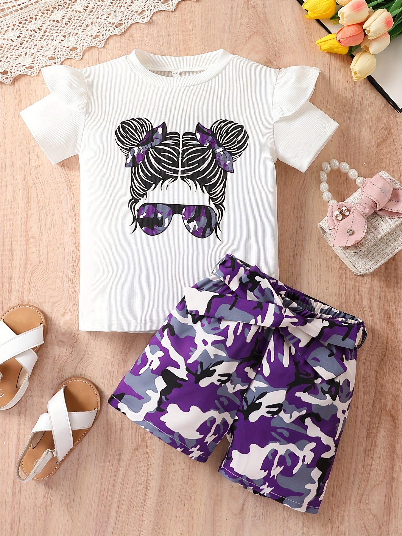  Cute Cartoon Bug Flying Casual Bodysuit Tops for Women