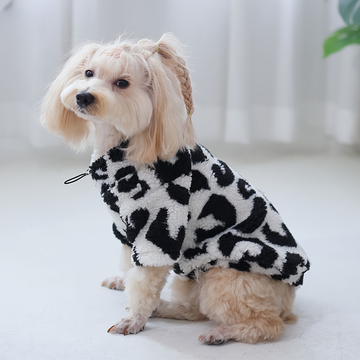 Pet Dog Winter Clothes Female Dog Hoodie Dresses Thermal Skirt Puppy Girl  Doggie Princess Warm Dress Thick Jacket Outfits Coat Apparel